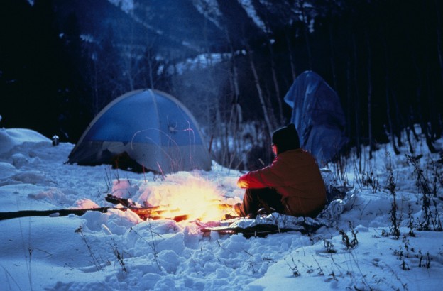 winter camping