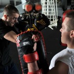 Students of Oneida Martial Arts School Practice Outdoors